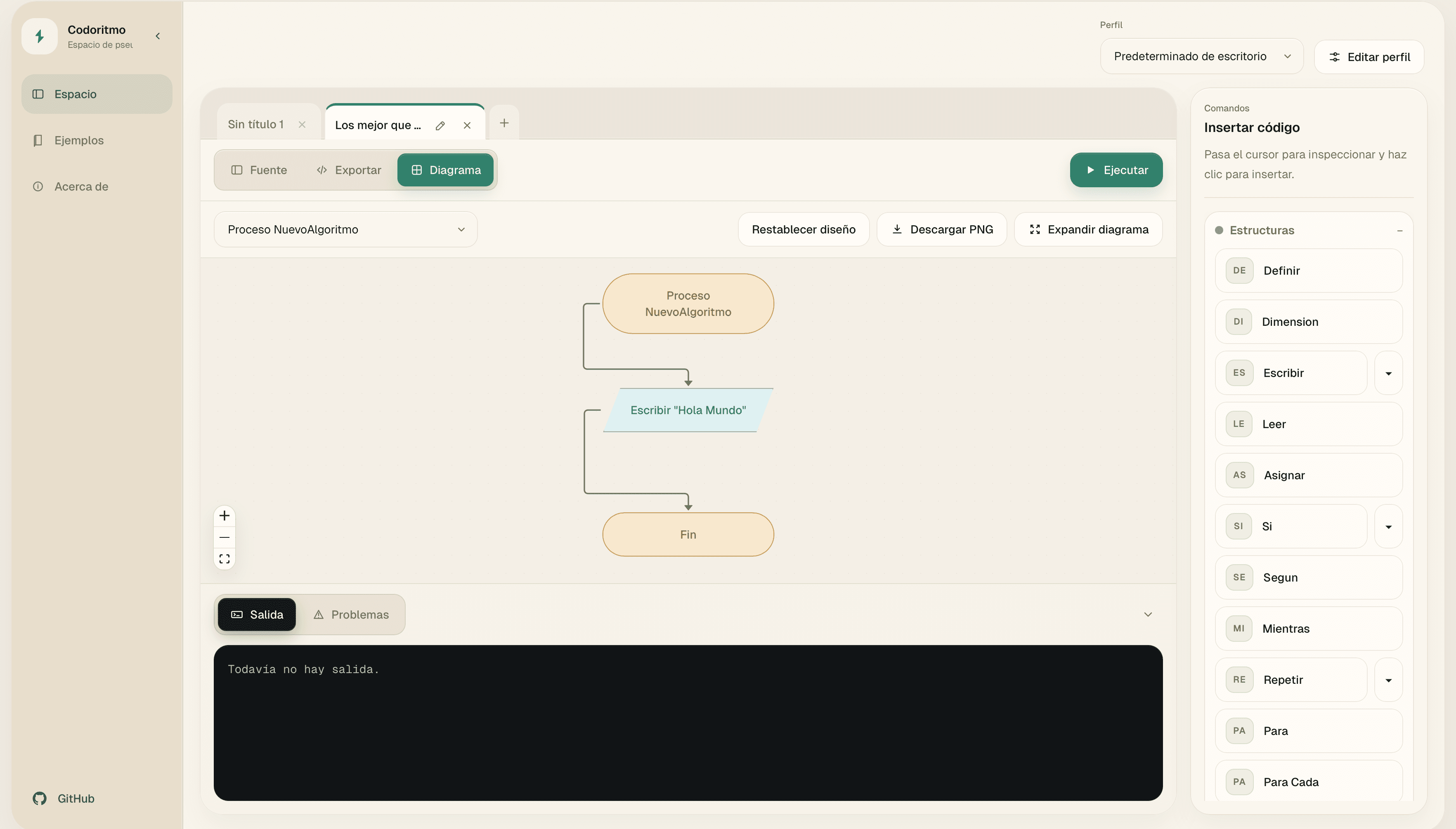 De PSeInt al navegador: construyendo Codoritmo en público